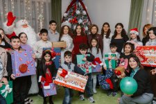 Heydar Aliyev Foundation VP Leyla Aliyeva, Head of Baku Media Center Arzu Aliyeva attend festive event at “Hold My Hand” Social Rehabilitation Center for Children (PHOTO)