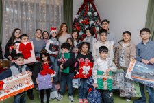 Heydar Aliyev Foundation VP Leyla Aliyeva, Head of Baku Media Center Arzu Aliyeva attend festive event at “Hold My Hand” Social Rehabilitation Center for Children (PHOTO)