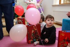 Initiated by Heydar Aliyev Foundation VP Leyla Aliyeva, New Year celebrations organized at several children's facilities (PHOTO)