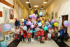 Initiated by Heydar Aliyev Foundation VP Leyla Aliyeva, New Year celebrations organized at several children's facilities (PHOTO)