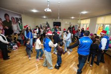 Initiated by Heydar Aliyev Foundation VP Leyla Aliyeva, New Year celebrations organized at several children's facilities (PHOTO)