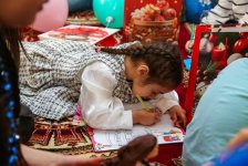 Initiated by Heydar Aliyev Foundation VP Leyla Aliyeva, New Year celebrations organized at children's facilities (PHOTO)