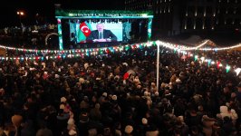 Festive fireworks display takes place in Azerbaijan's Khankendi (PHOTO/VIDEO)