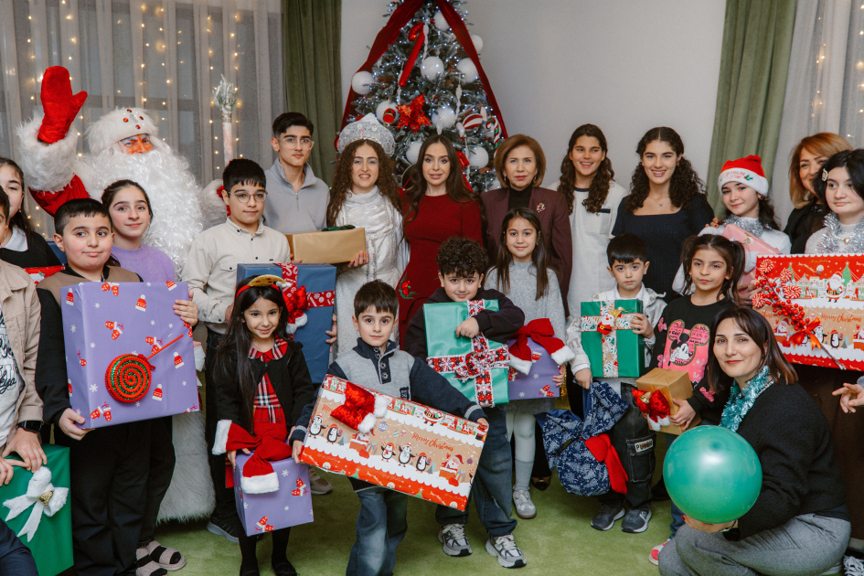 Heydar Aliyev Foundation VP Leyla Aliyeva, Head of Baku Media Center Arzu Aliyeva attend festive event at “Hold My Hand” Social Rehabilitation Center for Children (PHOTO)