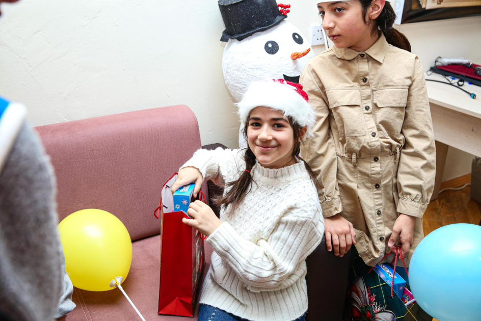 Initiated by Heydar Aliyev Foundation VP Leyla Aliyeva, New Year celebrations organized at several children's facilities (PHOTO)