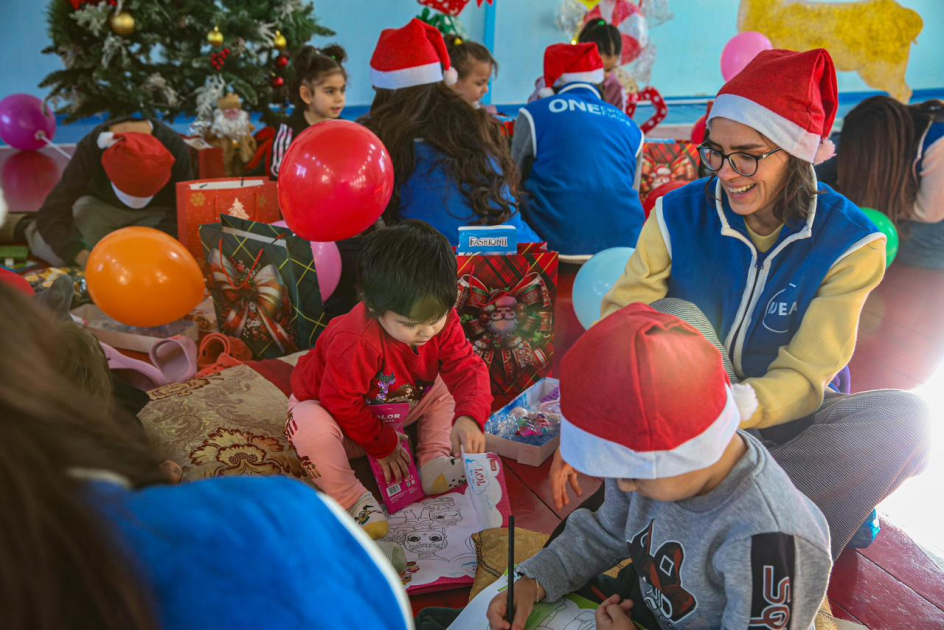 Initiated by Heydar Aliyev Foundation VP Leyla Aliyeva, New Year celebrations organized at children's facilities (PHOTO)