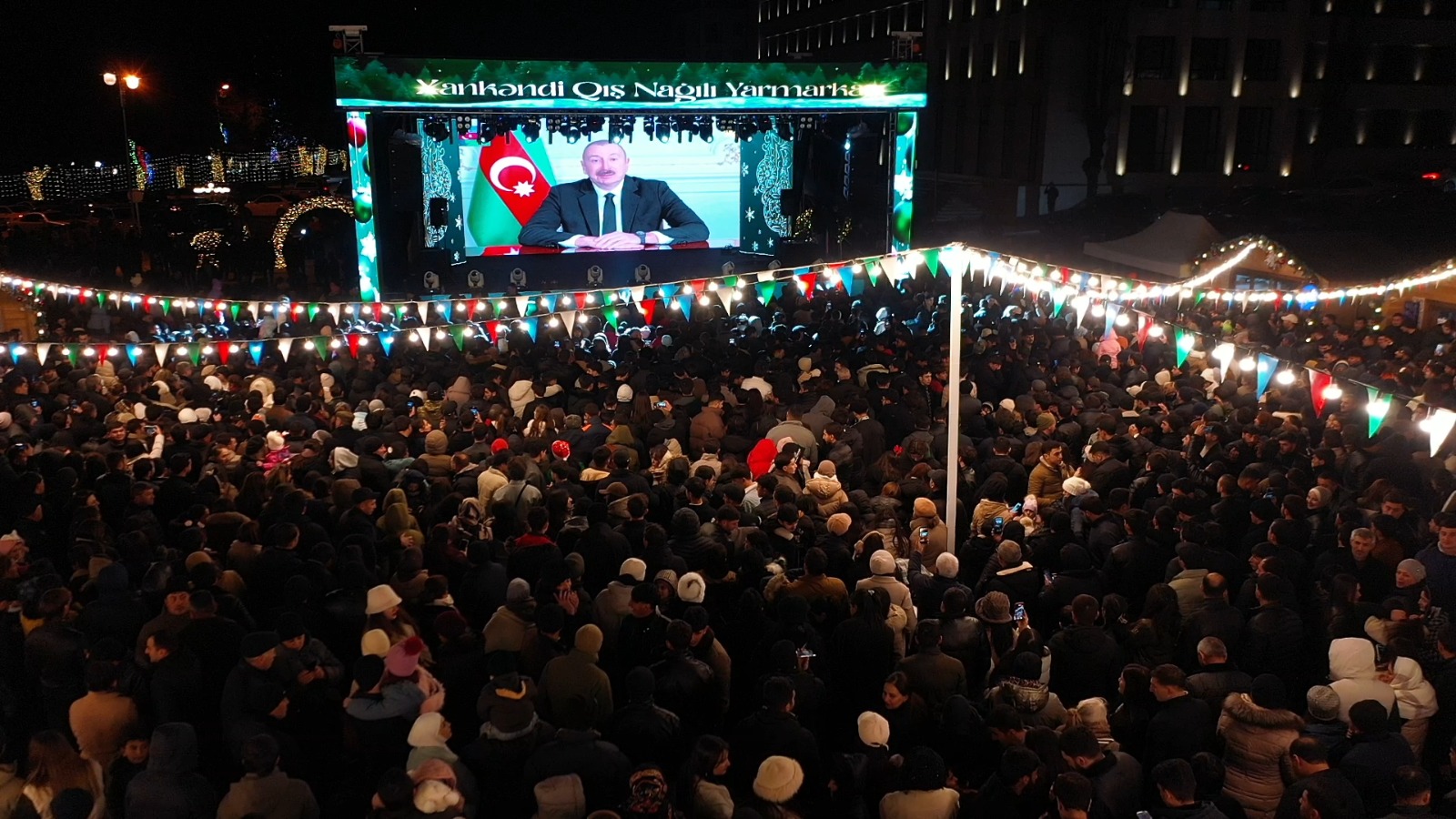 Festive fireworks display takes place in Azerbaijan's Khankendi (PHOTO/VIDEO)