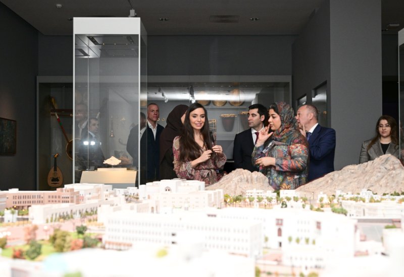 Heydar Aliyev Foundation VP Leyla Aliyeva tours Oman National Museum and Mutrah Souq in Muscat (PHOTO)