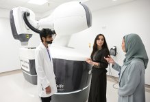 Heydar Aliyev Foundation VP Leyla Aliyeva visits Sultan Qaboos Comprehensive Cancer Care and Research Center in Muscat (PHOTO)