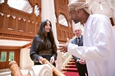 Heydar Aliyev Foundation VP Leyla Aliyeva visits Royal Opera House in Muscat (PHOTO)