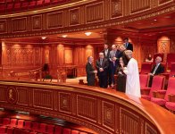 Heydar Aliyev Foundation VP Leyla Aliyeva visits Royal Opera House in Muscat (PHOTO)