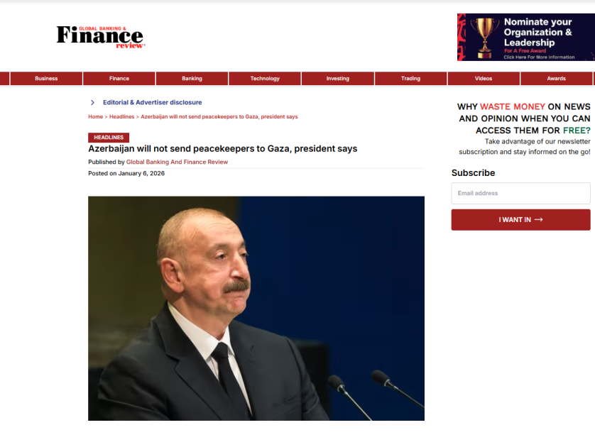 President Ilham Aliyev’s interview with local TV channels in spotlight of global media outlets (PHOTO)