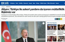 President Ilham Aliyev’s interview with local TV channels in spotlight of global media outlets (PHOTO)