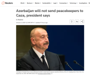 President Ilham Aliyev’s interview with local TV channels in spotlight of global media outlets (PHOTO)