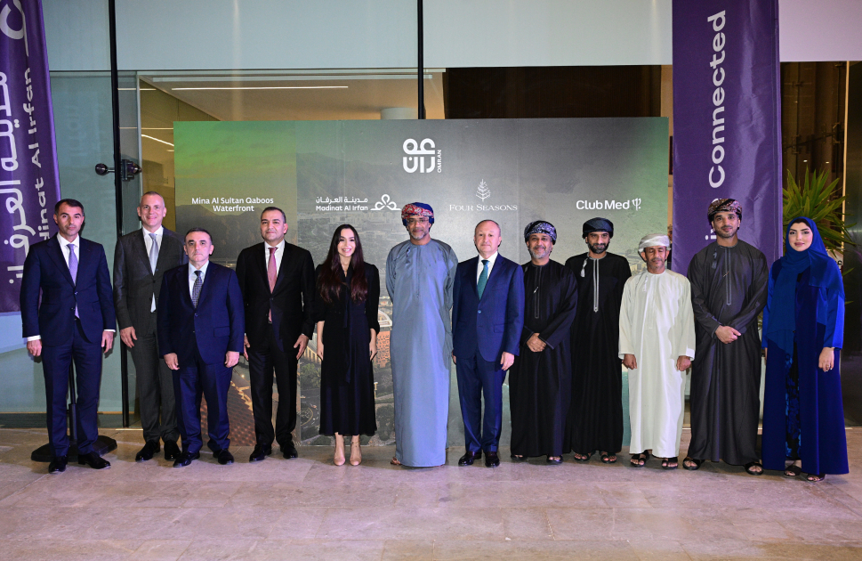 Heydar Aliyev Foundation VP Leyla Aliyeva familiarizes with projects implemented by Oman Tourism Development Company in Muscat (PHOTO)