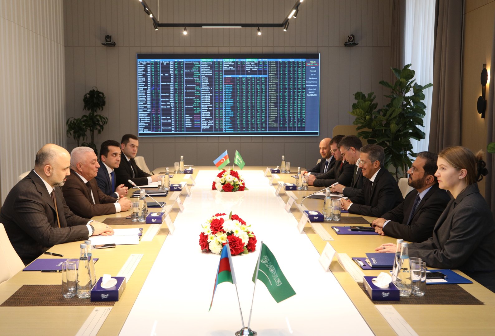 Azerbaijan's Azerenergy, Saudi ACWA Power hold talks on energy cooperation