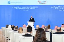 President Ilham Aliyev attends official opening ceremony of Khizi-Absheron Wind Power Plant in Baku (PHOTO/VIDEO)