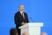 President Ilham Aliyev attends official opening ceremony of Khizi-Absheron Wind Power Plant in Baku (PHOTO/VIDEO)