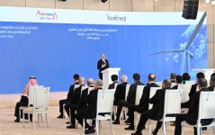 President Ilham Aliyev attends official opening ceremony of Khizi-Absheron Wind Power Plant in Baku (PHOTO/VIDEO)