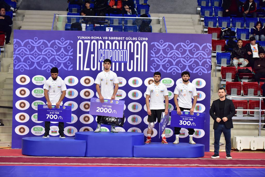 Azerbaijan announces winners in Greco-Roman wrestling (PHOTO)