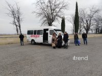 Group of ex-IDPs returning home to villages of Azerbaijan's Aghdara receive keys (PHOTO)