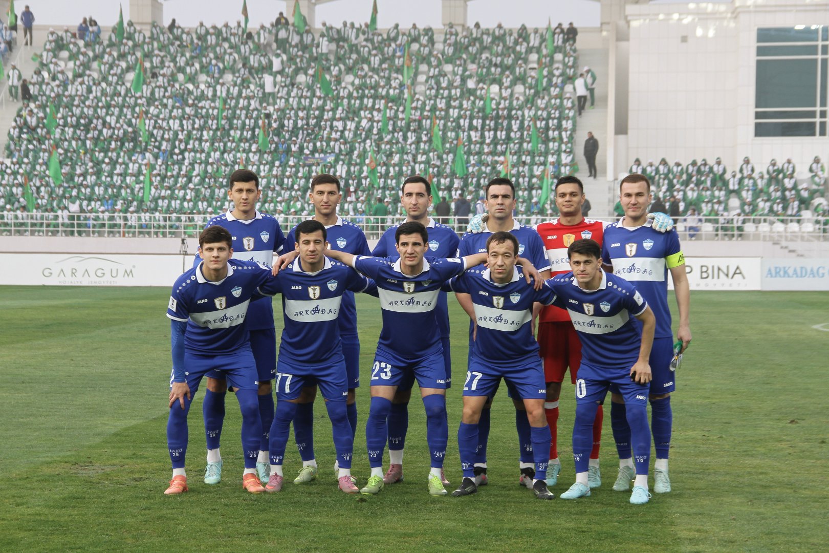 Al-Nasr and Arkadag Football Clubs are to play historic match (PHOTO)