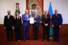 Azerbaijan’s newly appointed ambassador presents copy of credentials to Mexico’s Foreign Ministry (PHOTO)