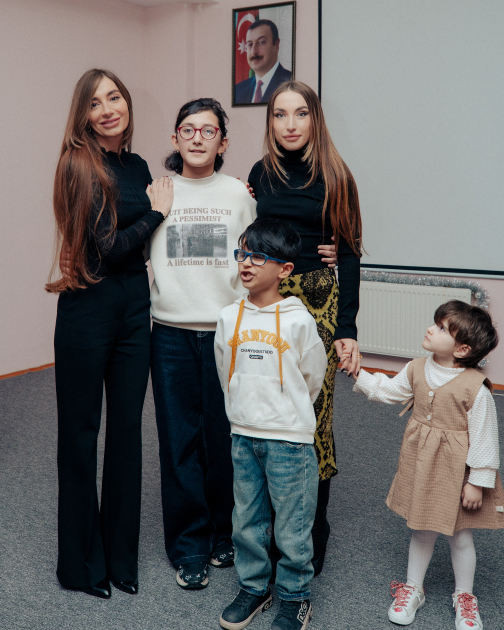 Arzu Aliyeva and Alena Aliyeva visit Shelter and Social Rehabilitation Institution for Vulnerable Groups (PHOTO)