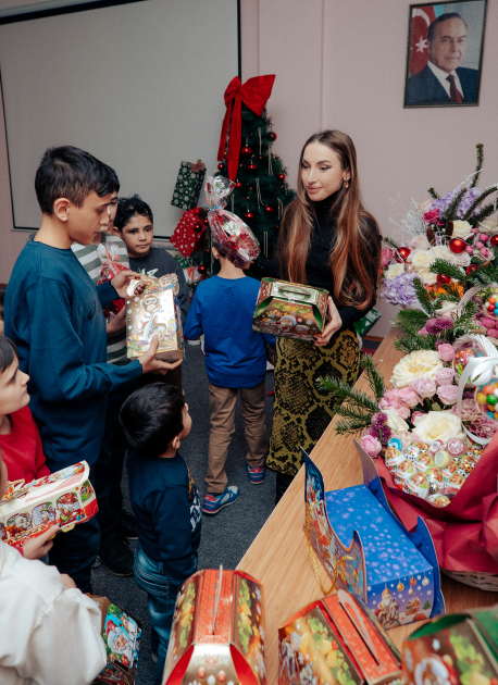 Arzu Aliyeva and Alena Aliyeva visit Shelter and Social Rehabilitation Institution for Vulnerable Groups (PHOTO)