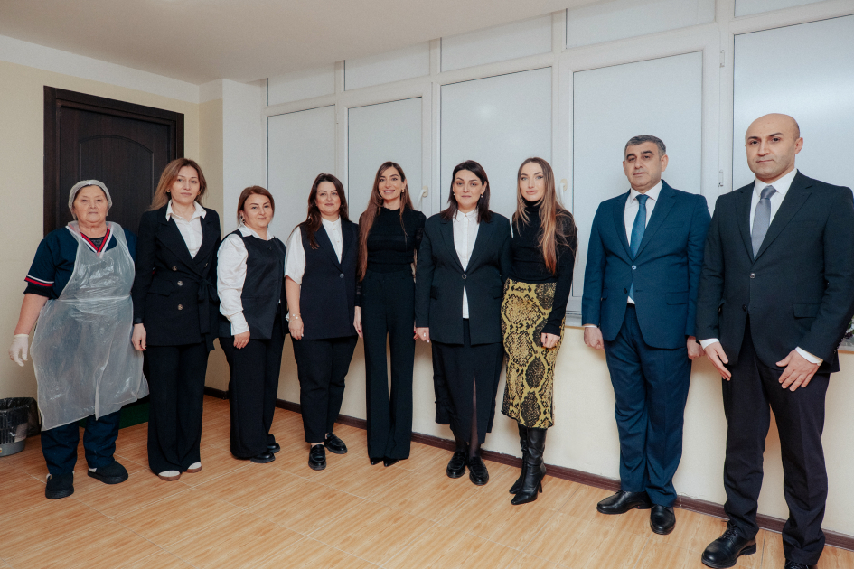Arzu Aliyeva and Alena Aliyeva visit Shelter and Social Rehabilitation Institution for Vulnerable Groups (PHOTO)