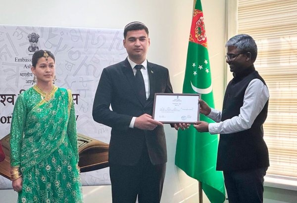 India signals willingness to share expertise and technology with Turkmenistan
