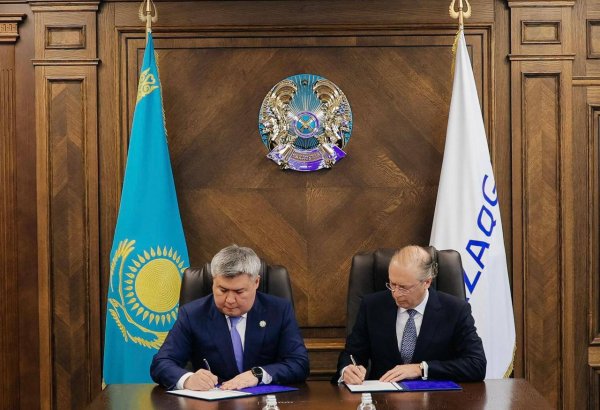 Kazakh companies to jointly study gas potential of block in Caspian Sea