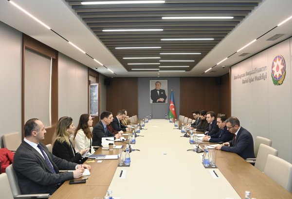Azerbaijani Deputy FM meets with U.S. Trade and Development Agency representatives (PHOTO)