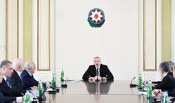President Ilham Aliyev chairs meeting on State Program for Improvement of Water Supply, Wastewater, and Stormwater Systems in Baku (PHOTO/VIDEO)