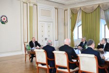 President Ilham Aliyev chairs meeting on State Program for Improvement of Water Supply, Wastewater, and Stormwater Systems in Baku and Absheron peninsula (PHOTO/VIDEO)
