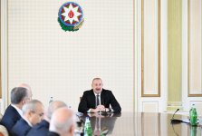 President Ilham Aliyev chairs meeting on State Program for Improvement of Water Supply, Wastewater, and Stormwater Systems in Baku and Absheron peninsula (PHOTO/VIDEO)