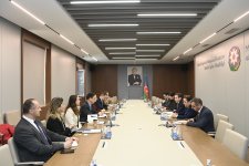 Azerbaijani Deputy FM meets with U.S. Trade and Development Agency representatives (PHOTO)