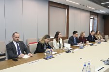 Azerbaijani Deputy FM meets with U.S. Trade and Development Agency representatives (PHOTO)