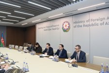 Azerbaijani Deputy FM meets with U.S. Trade and Development Agency representatives (PHOTO)