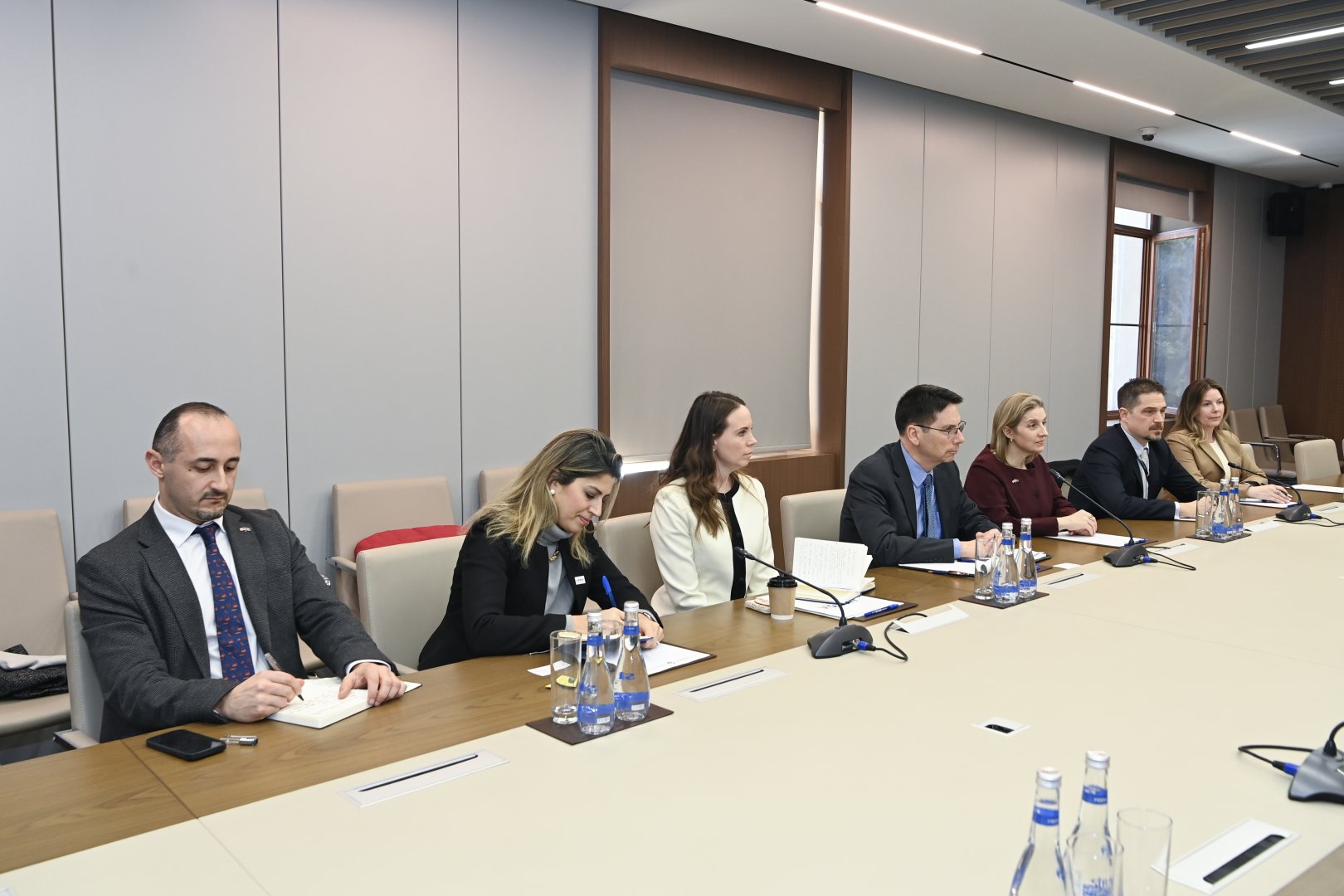 Azerbaijani Deputy FM meets with U.S. Trade and Development Agency representatives (PHOTO)