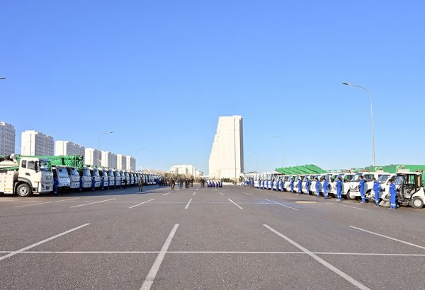 Turkmenistan boosts municipal mobility with expanded fleet