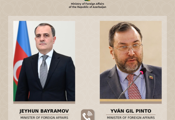 Azerbaijani FM discusses latest events in Venezuela with his counterpart