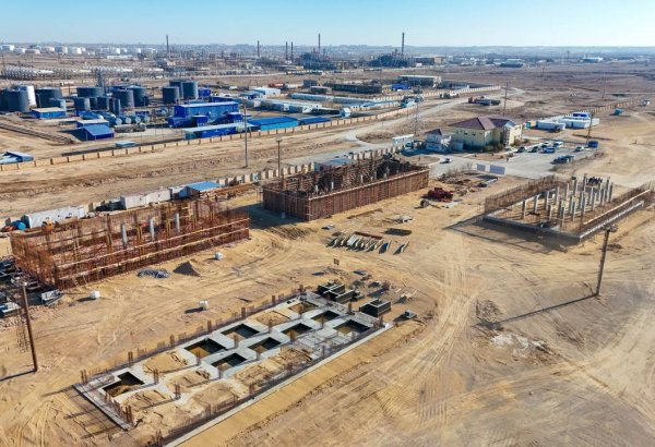 Kazakhstan reveals progress on Zhanaozen gas processing plant construction