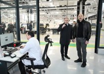 President Ilham Aliyev attends opening of Tartar Electromechanical Plant after reconstruction (PHOTO/VIDEO)