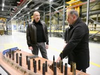President Ilham Aliyev attends opening of Tartar Electromechanical Plant after reconstruction (PHOTO/VIDEO)