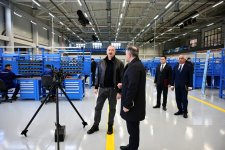 President Ilham Aliyev attends opening of Tartar Electromechanical Plant after reconstruction (PHOTO/VIDEO)