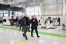 President Ilham Aliyev attends opening of Tartar Electromechanical Plant after reconstruction (PHOTO/VIDEO)