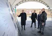 President Ilham Aliyev inspects “Damirli” Ore Processing Complex in Janyataq village, Aghdara (PHOTO)