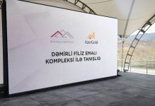 President Ilham Aliyev inspects “Damirli” Ore Processing Complex in Janyataq village, Aghdara (PHOTO)