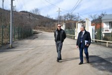 President Ilham Aliyev inspects reconstruction progress in Chapar Village, Aghdara district (PHOTO)
